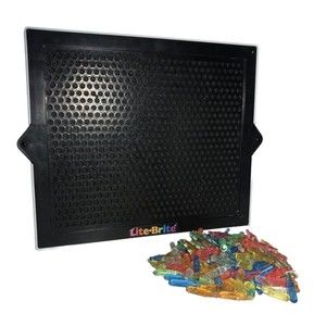 2008 Lite-Brite Tested With Multicolor Pegs Item #02215